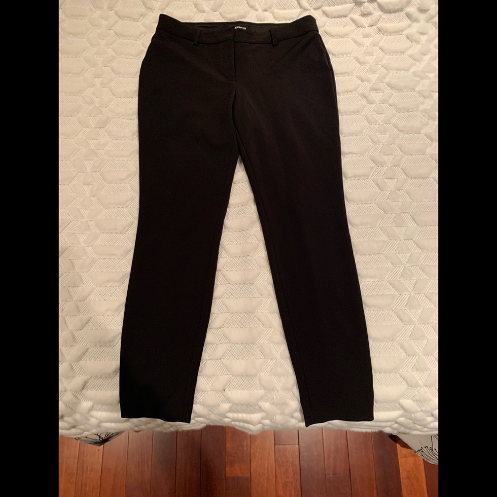 Express Mid-Rise Skinny Ankle Pants